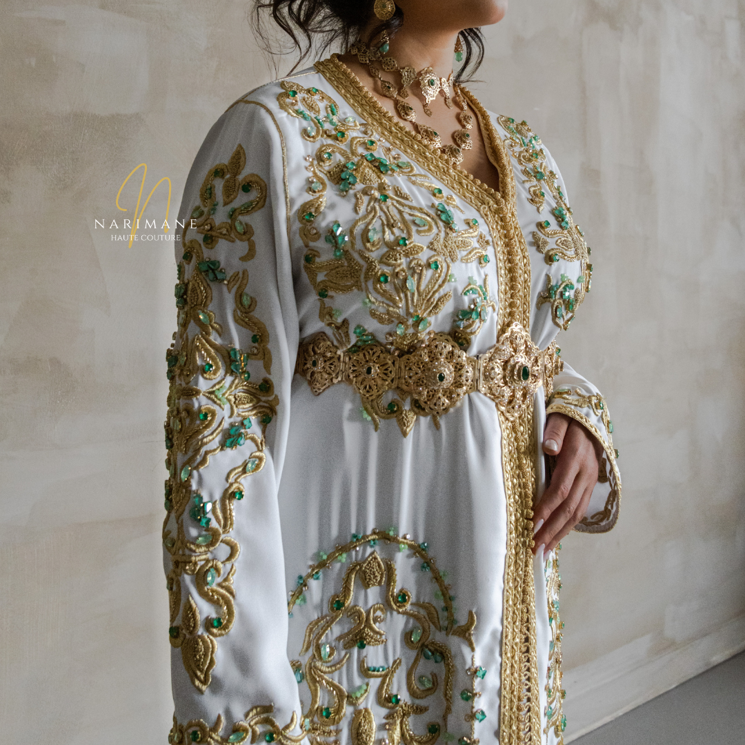 CAFTAN HAUTE COUTURE MINT