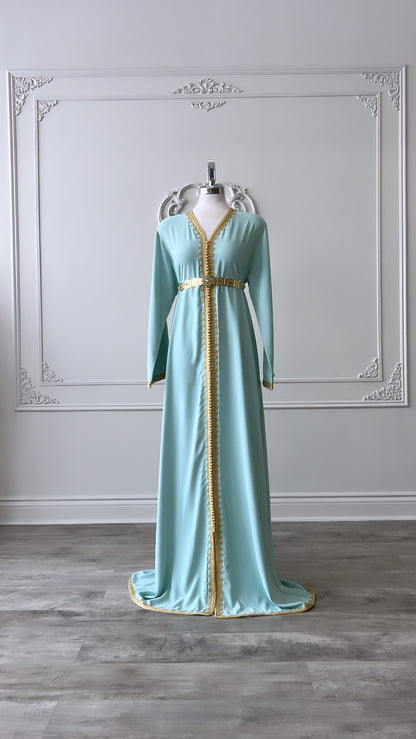 CAFTAN NAWAL TURQUOISE