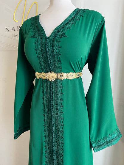 CAFTAN MANAL VERT