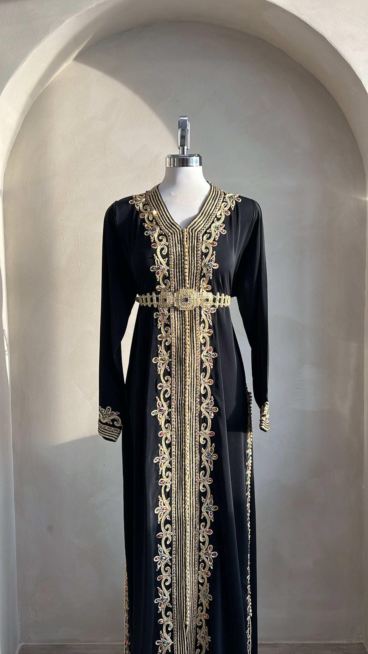 CAFTAN ABIR NOIR