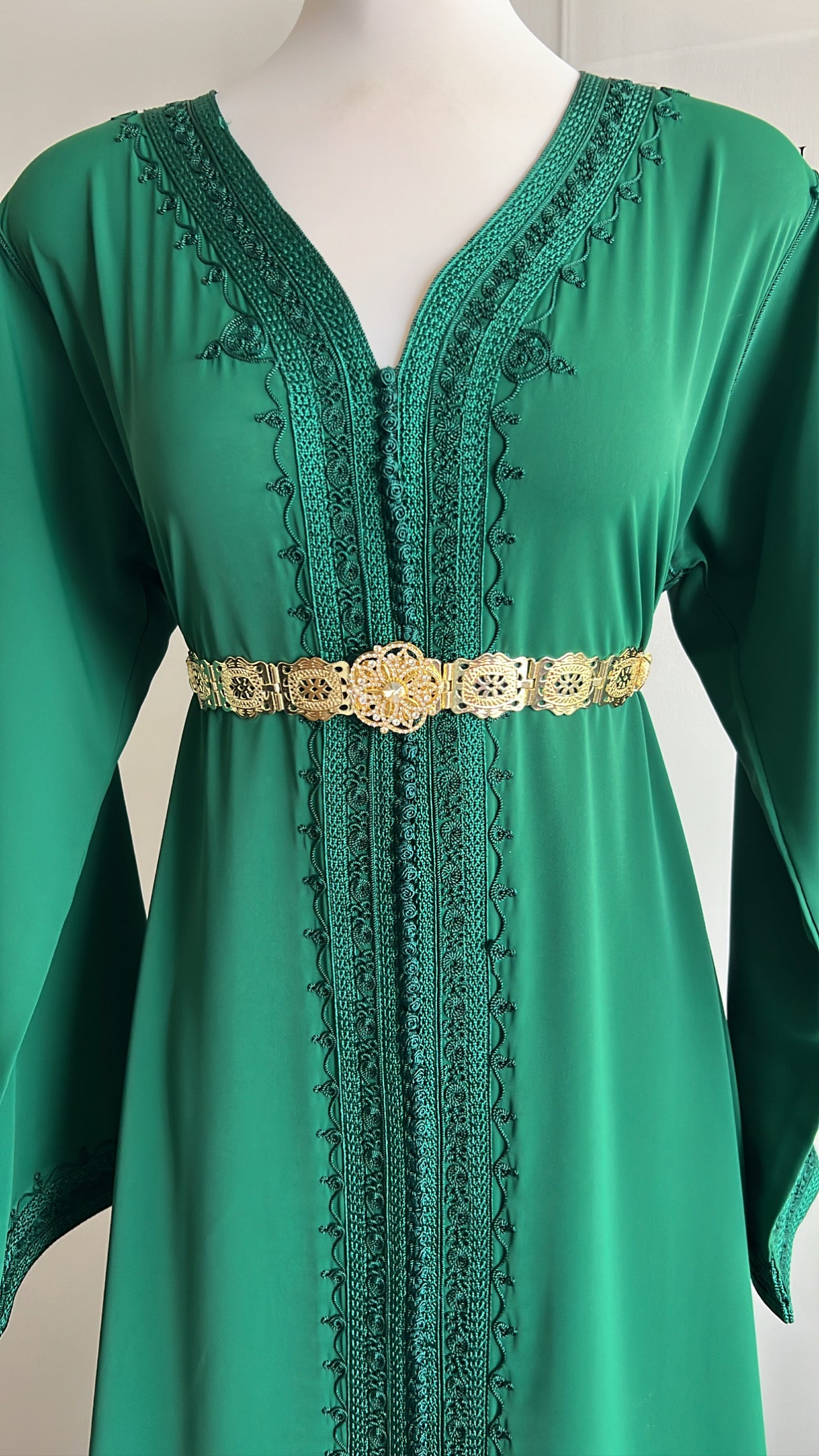 CAFTAN MANAL VERT