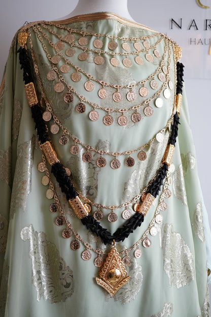 ROBE CHAOUI TURQUOISE
