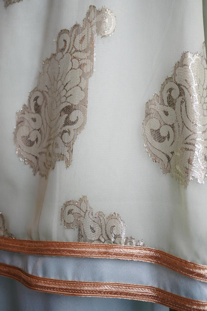ROBE CHAOUI TURQUOISE