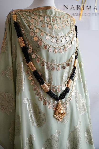 ROBE CHAOUI TURQUOISE