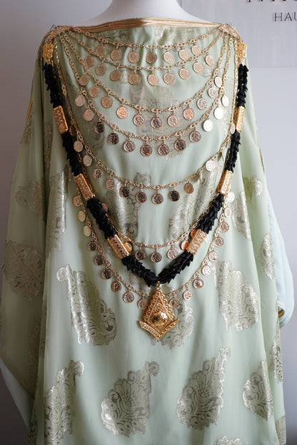 ROBE CHAOUI TURQUOISE