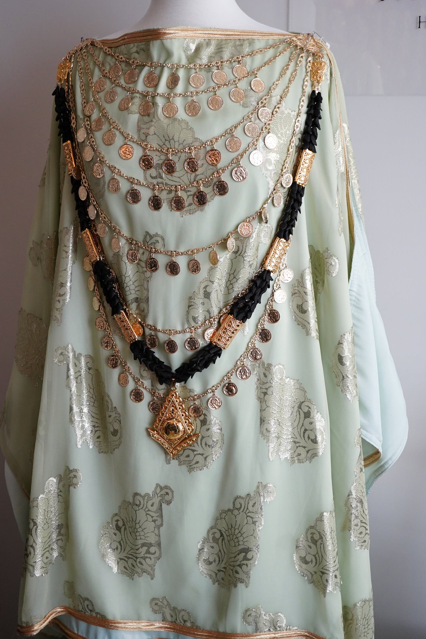 ROBE CHAOUI TURQUOISE
