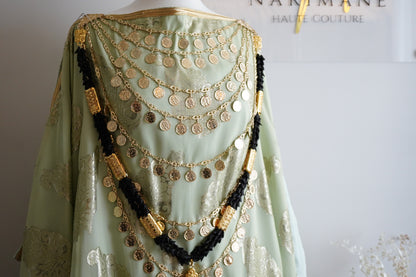 ROBE CHAOUI TURQUOISE