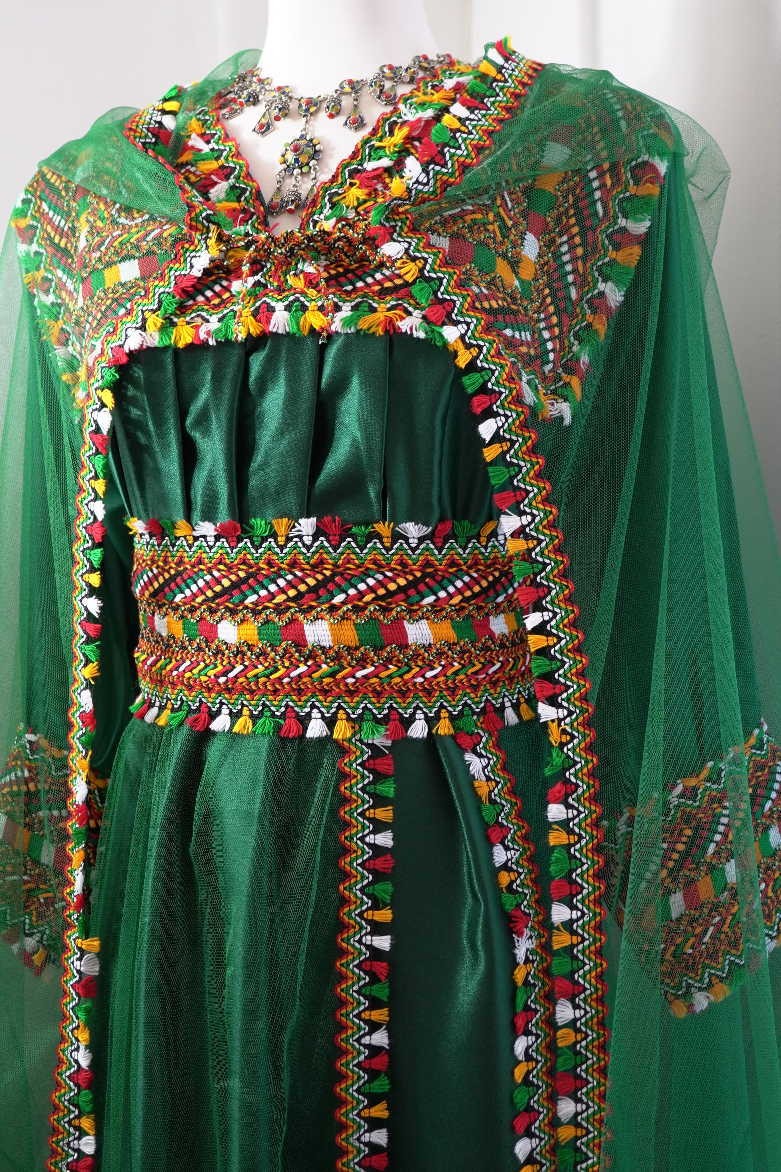 Robe best sale kabyle verte