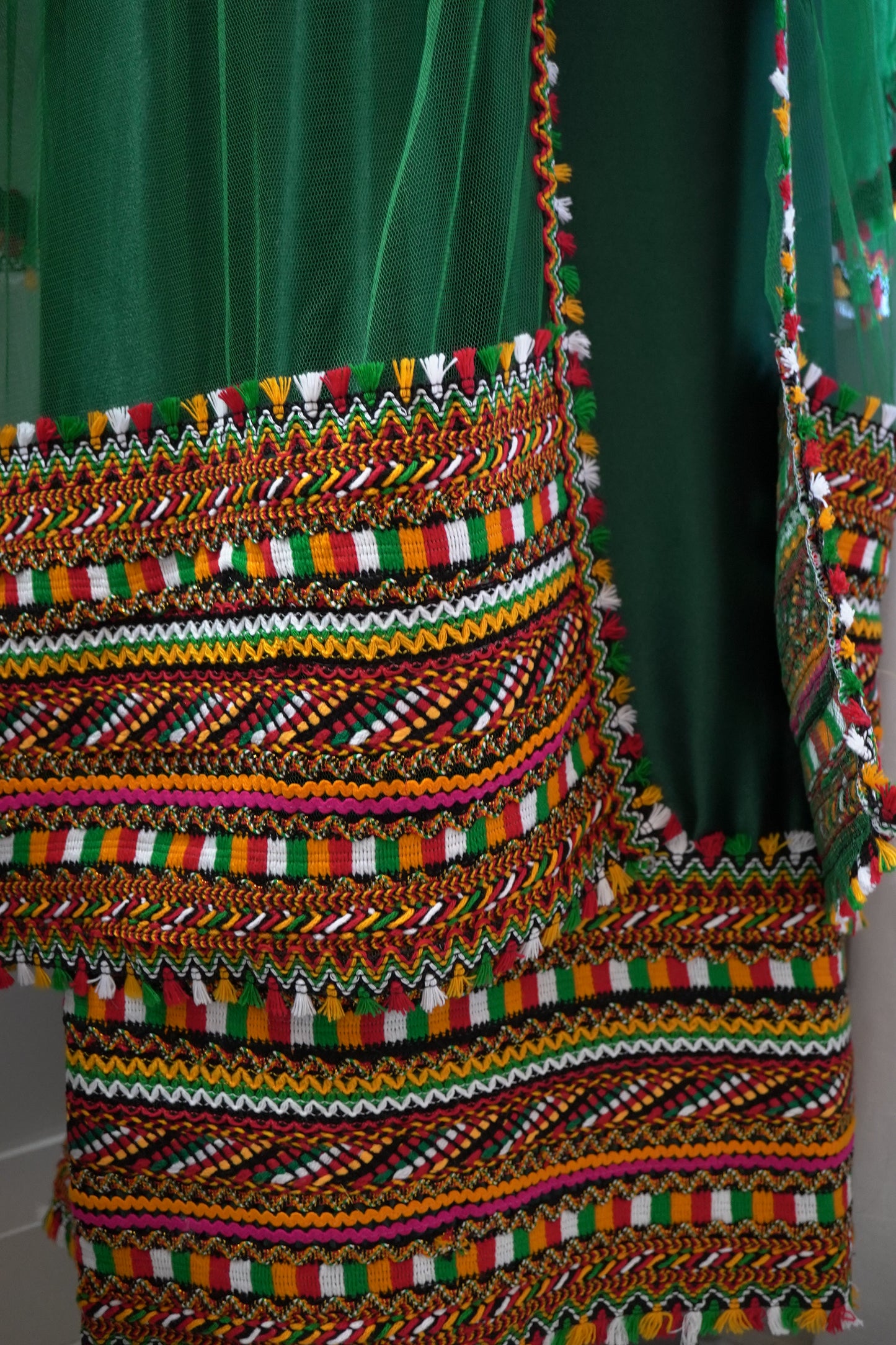 ROBE KABYLE MELISSA VERTE