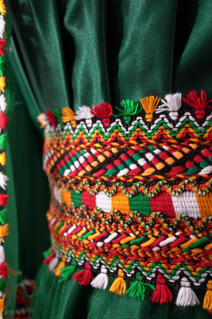 ROBE KABYLE MELISSA VERTE