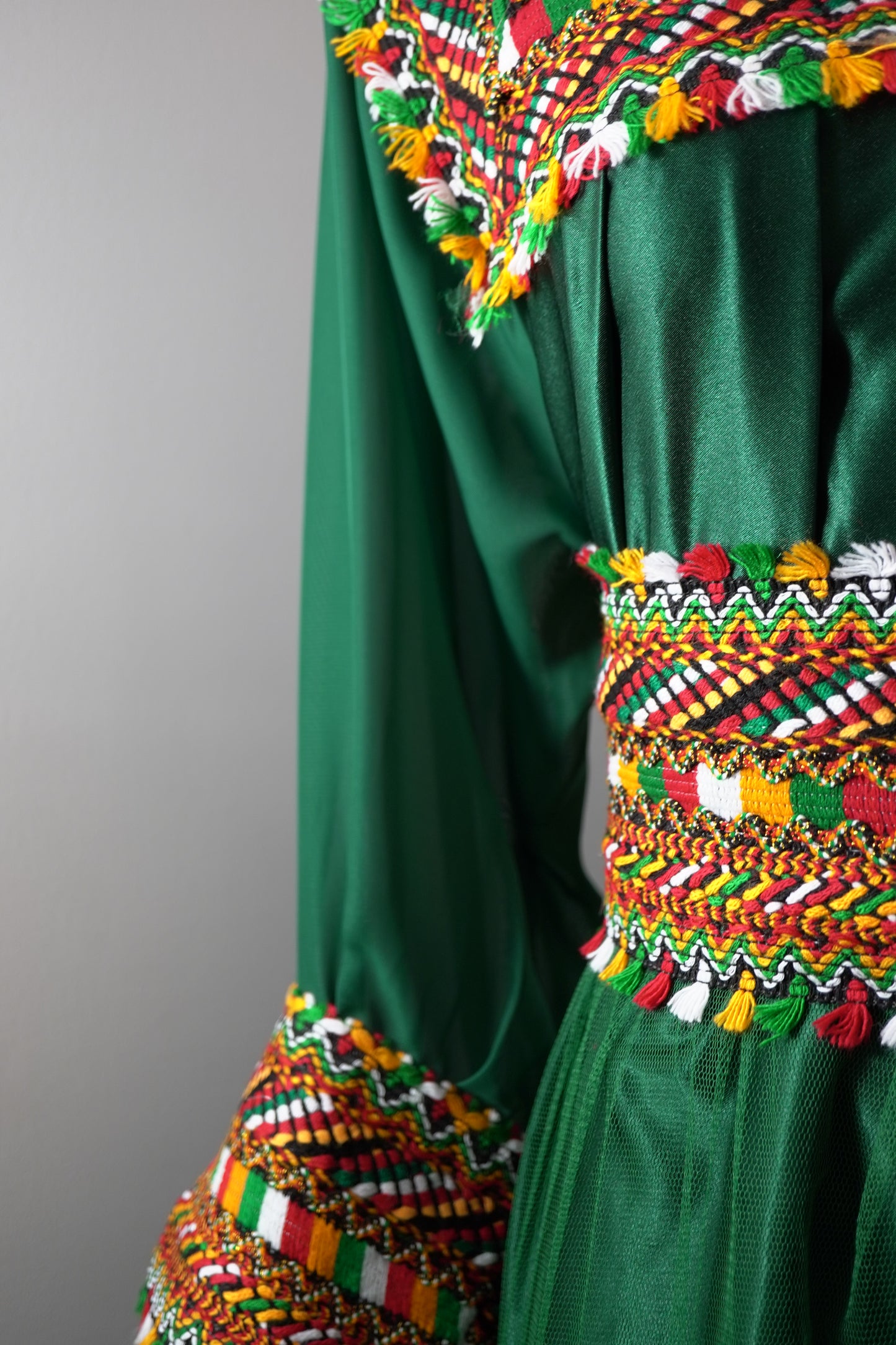 ROBE KABYLE MELISSA VERTE