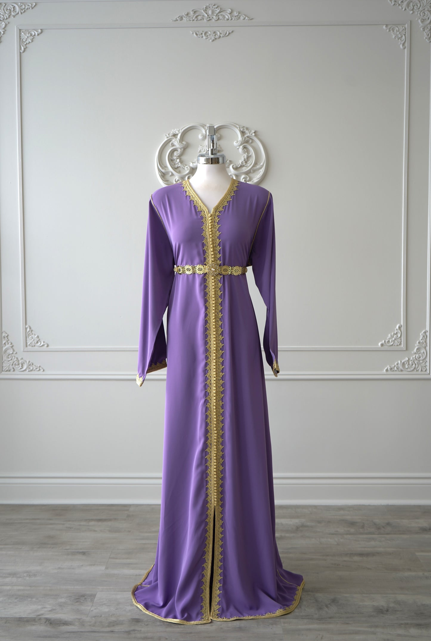 CAFTAN NAWAL MAUVE