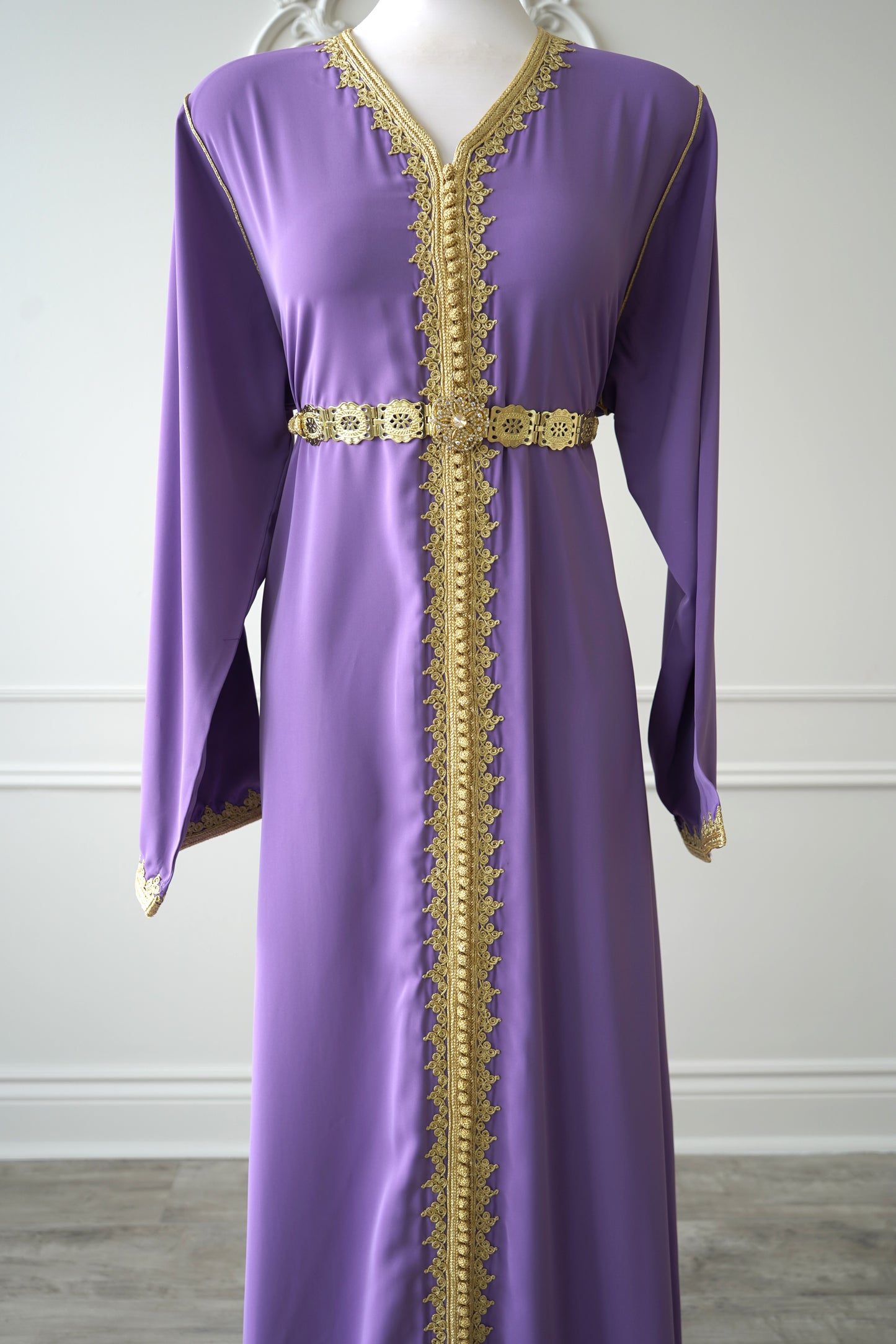 CAFTAN NAWAL MAUVE