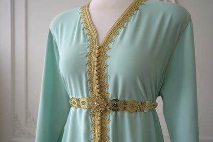 CAFTAN NAWAL TURQUOISE