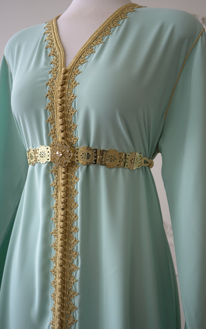 CAFTAN NAWAL TURQUOISE