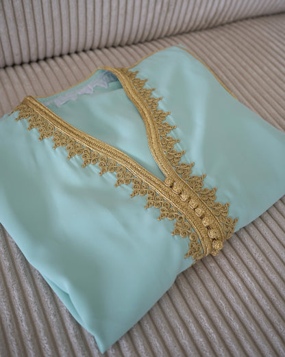 CAFTAN NAWAL TURQUOISE