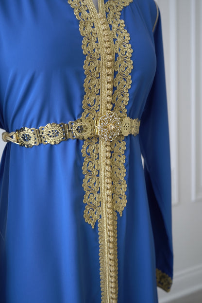 CAFTAN NAJOUA BLEU