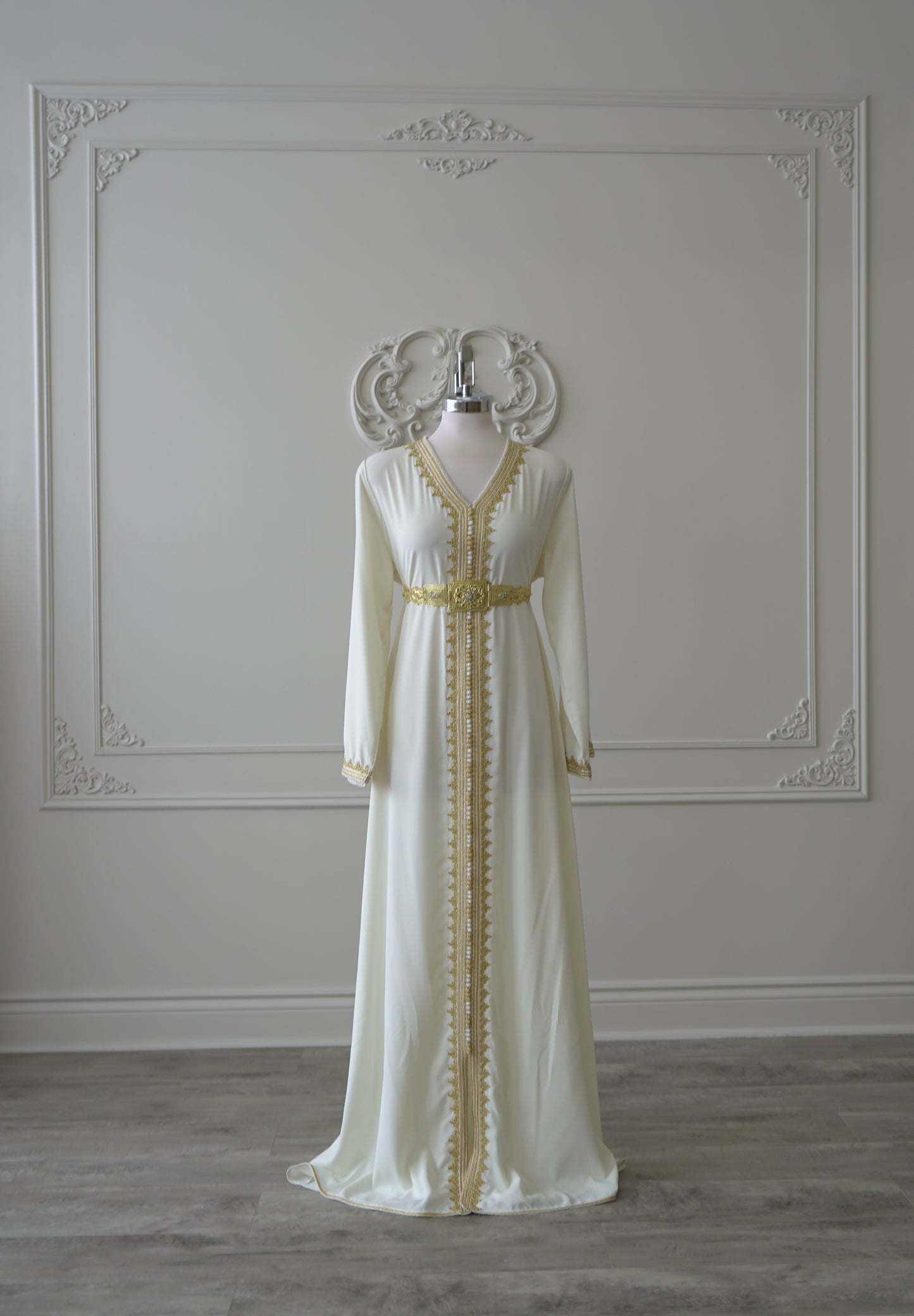 CAFTAN LAMIA BLANC