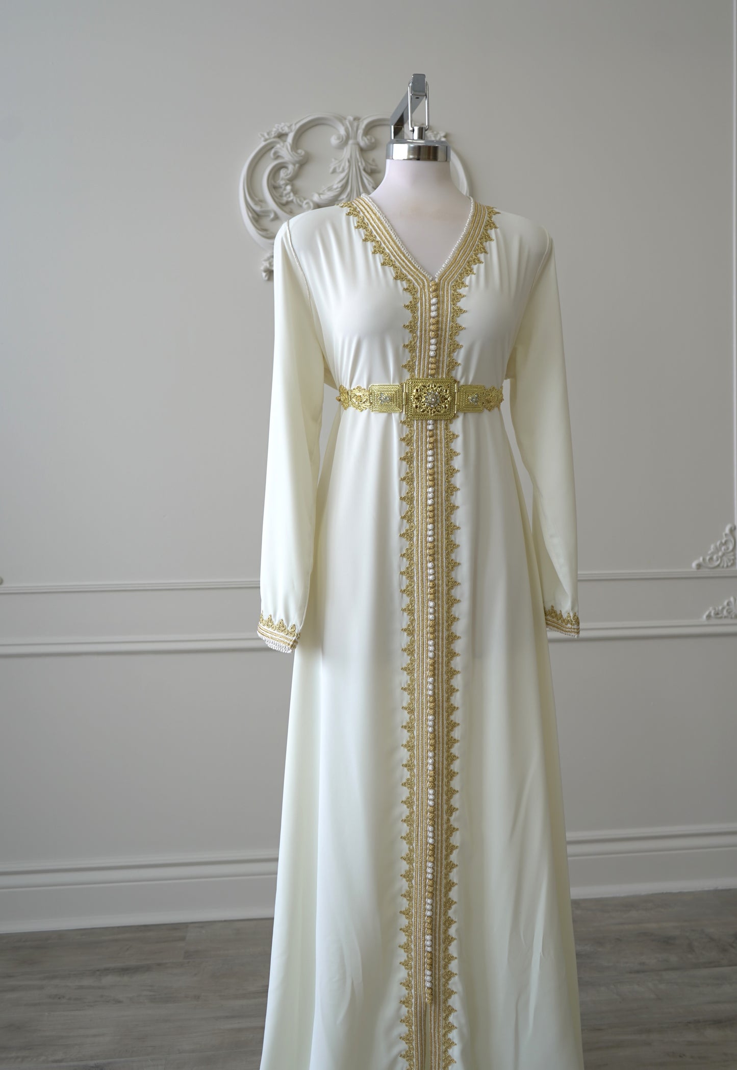 CAFTAN LAMIA BLANC