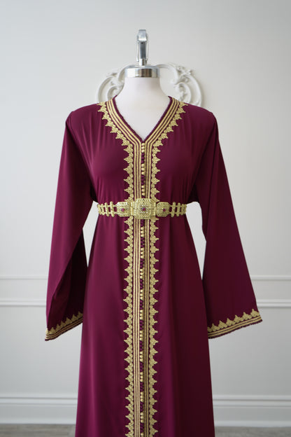 CAFTAN LAMIA BORDEAUX