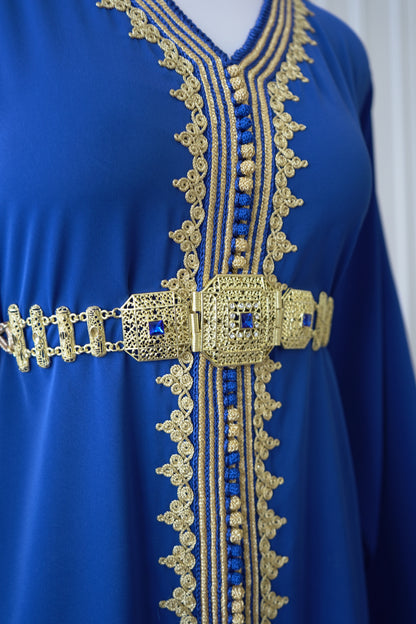 CAFTAN LAMIA BLEU