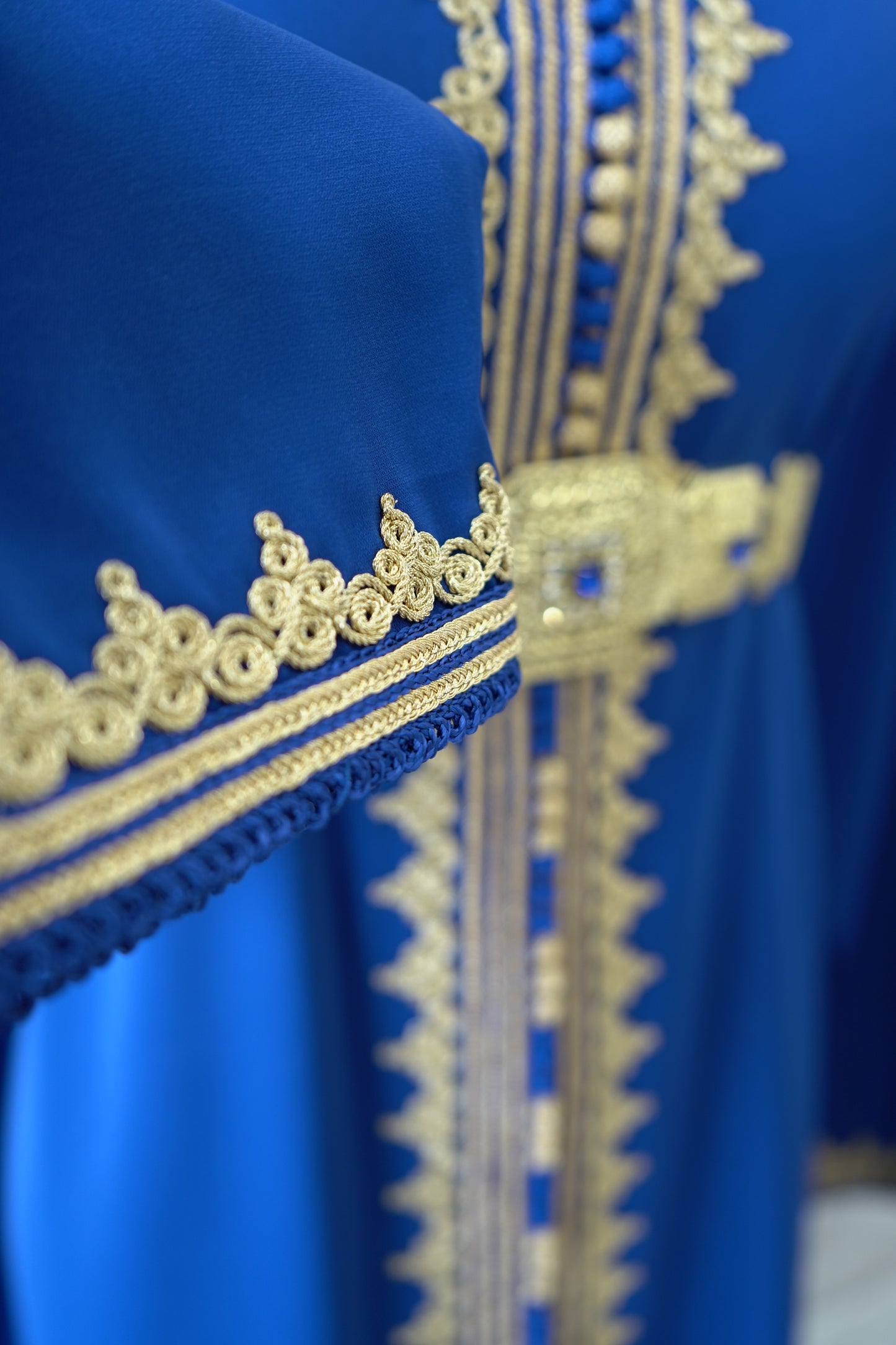 CAFTAN LAMIA BLEU