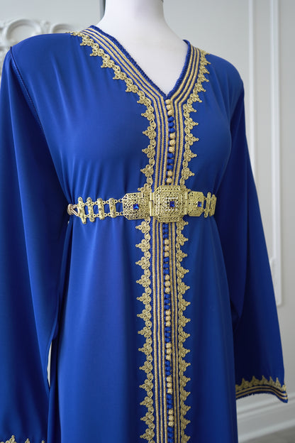 CAFTAN LAMIA BLEU