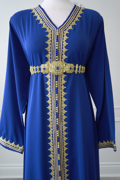 CAFTAN LAMIA BLEU