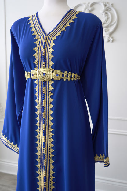 CAFTAN LAMIA BLEU