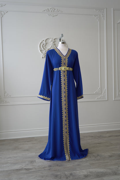 CAFTAN LAMIA BLEU