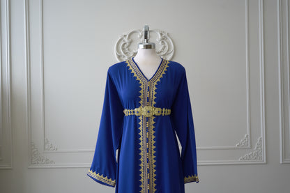 CAFTAN LAMIA BLEU