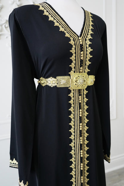 CAFTAN LAMIA NOIR