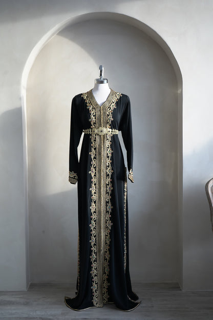 CAFTAN ABIR NOIR