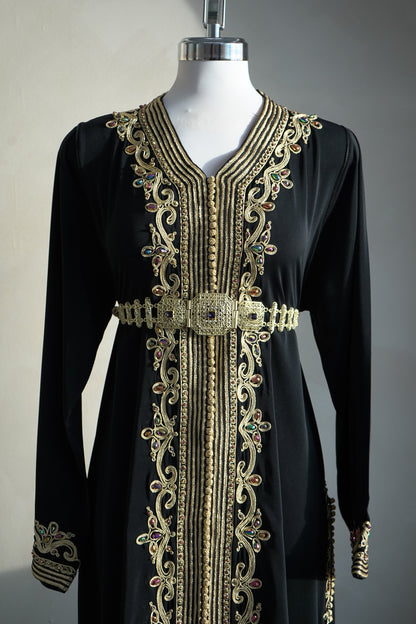 CAFTAN ABIR NOIR