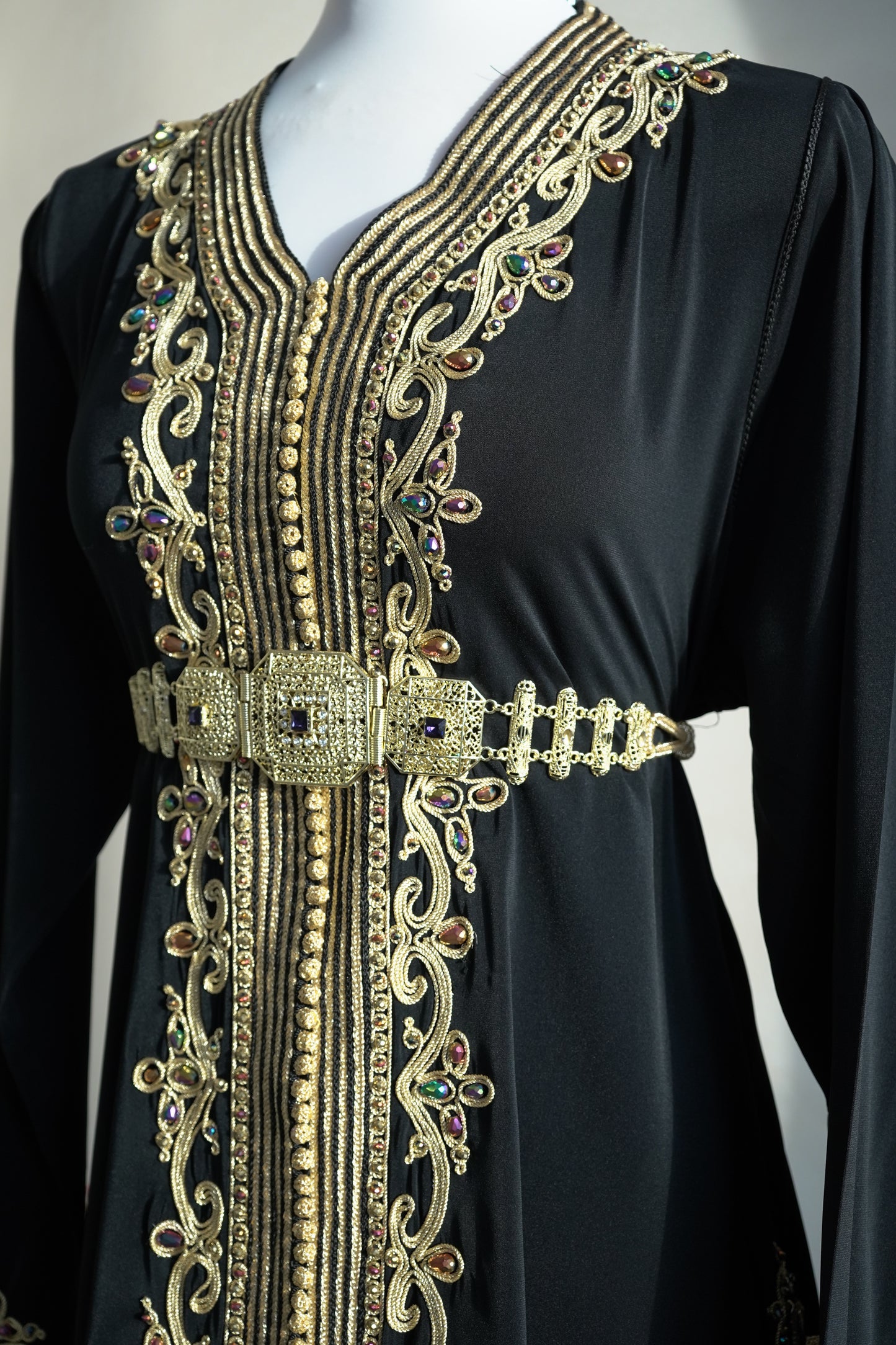 CAFTAN ABIR NOIR