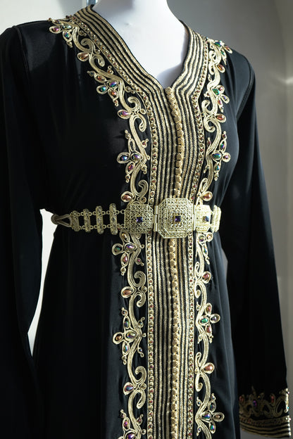 CAFTAN ABIR NOIR