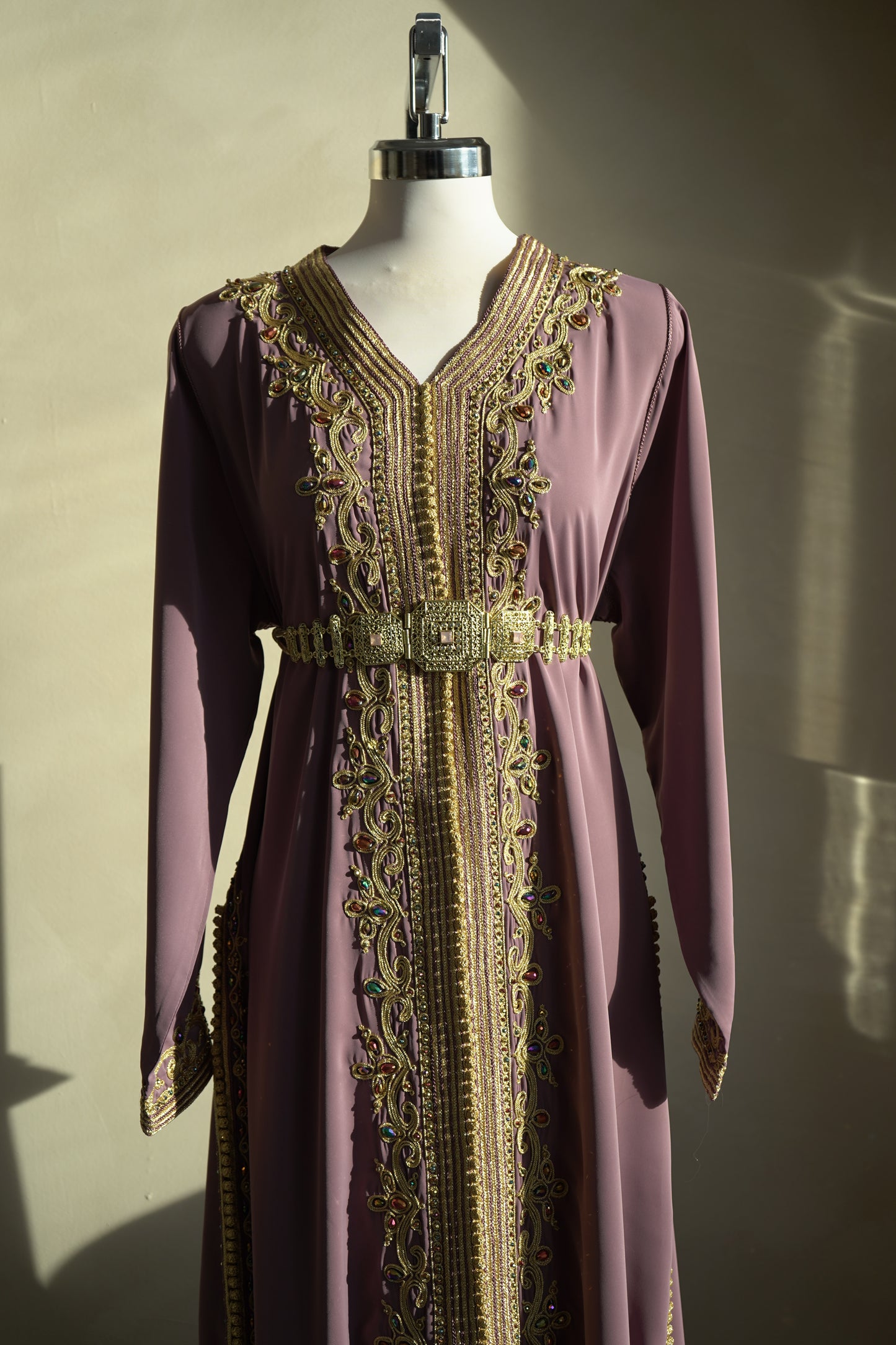 CAFTAN ABIR MAUVE TAUPE