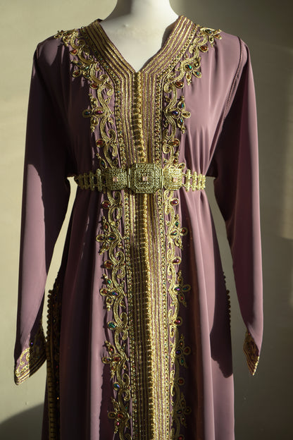 CAFTAN ABIR MAUVE TAUPE