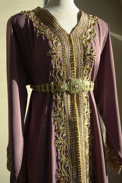 CAFTAN ABIR MAUVE TAUPE