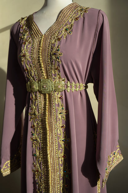 CAFTAN ABIR MAUVE TAUPE