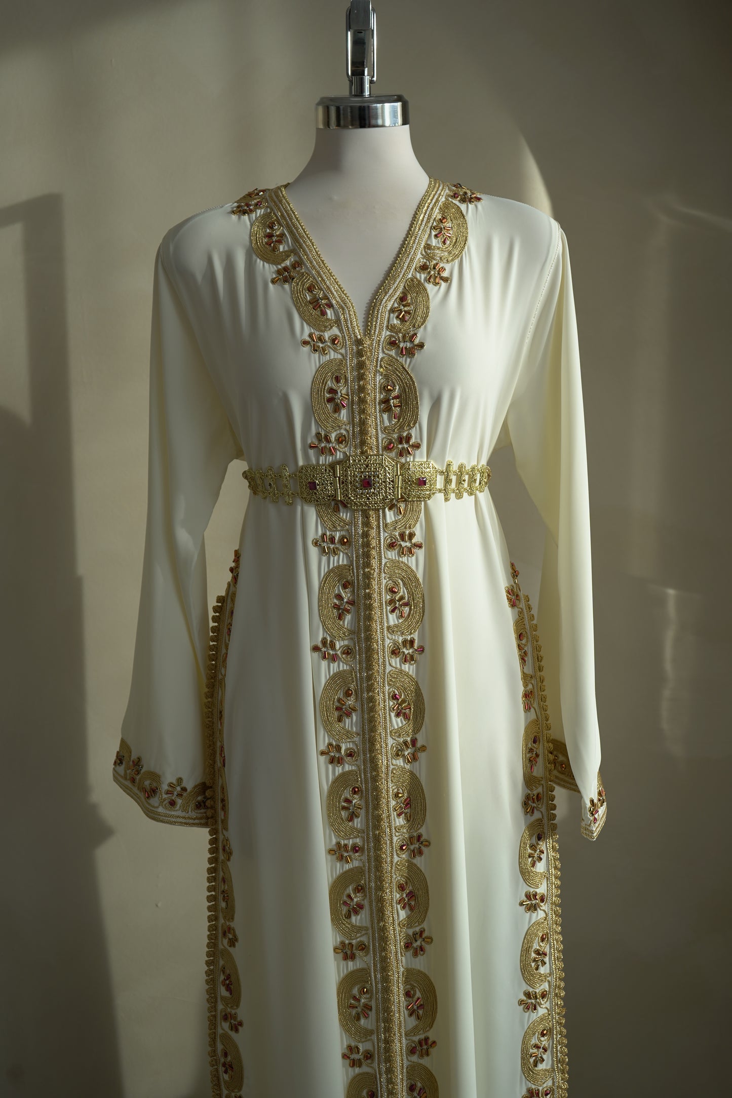 CAFTAN TASNIM BLANC