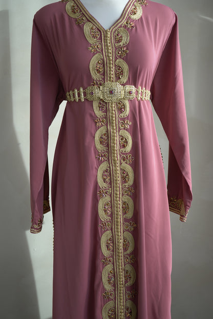 CAFTAN TASNIM ROSE POUDRÉ