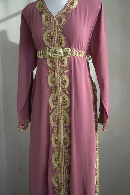 CAFTAN TASNIM ROSE POUDRÉ