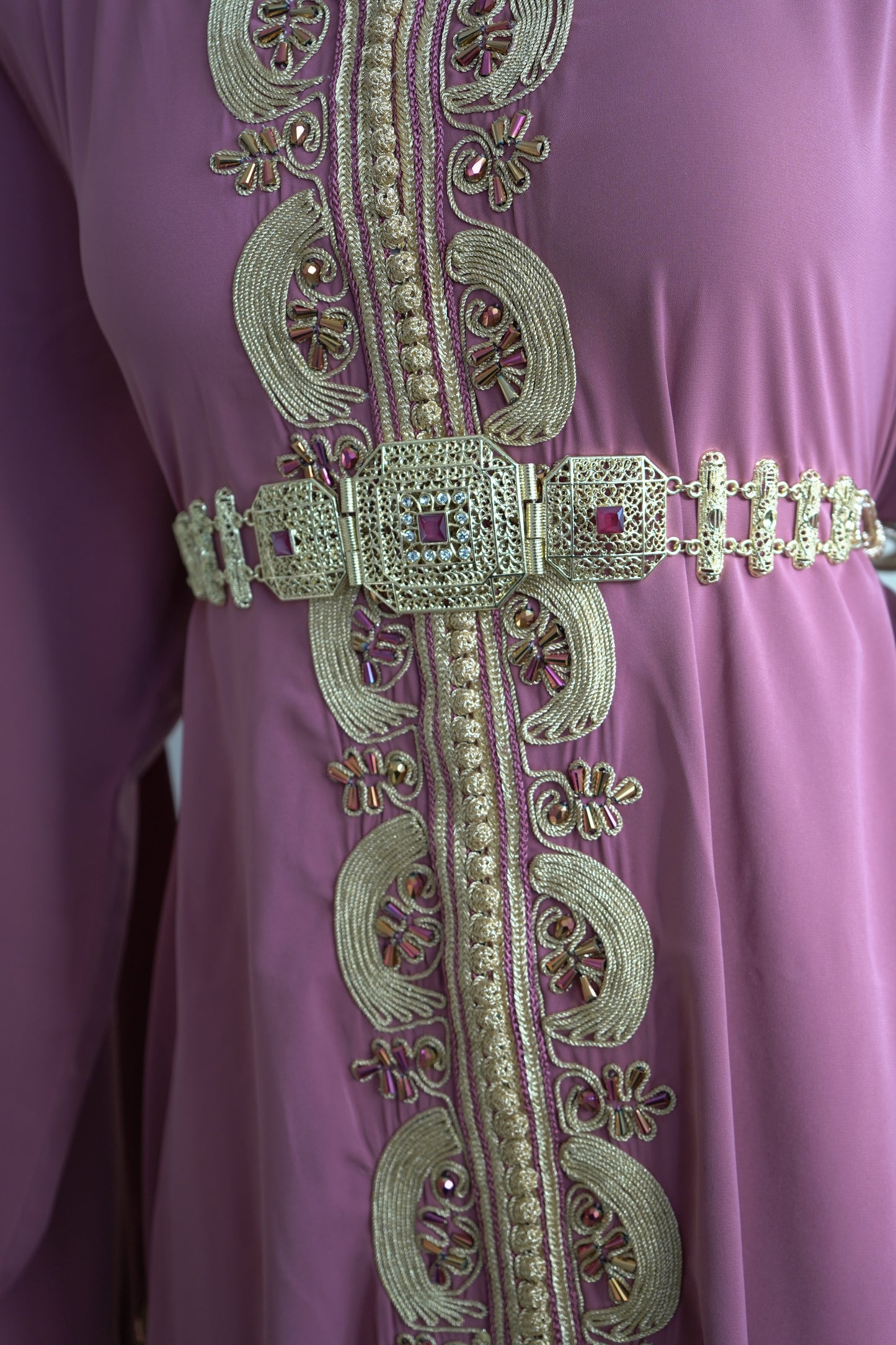 CAFTAN TASNIM ROSE POUDRÉ