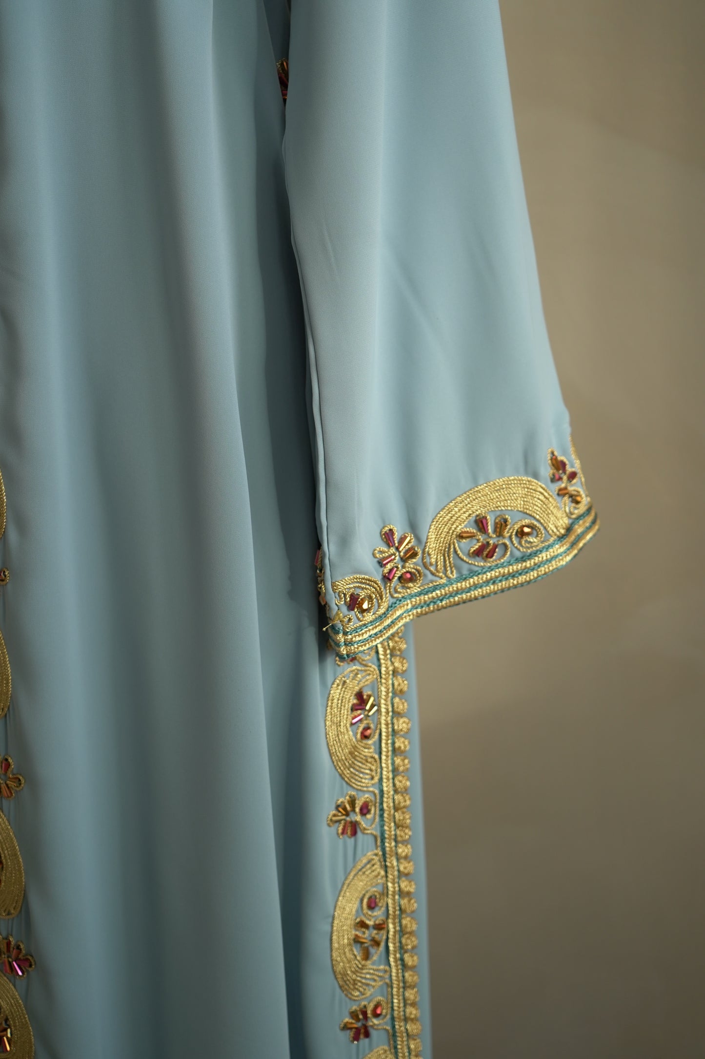 CAFTAN TASNIM BLEU CIEL