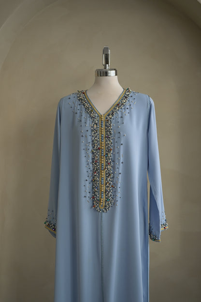 CAFTAN AMANDA BLEU