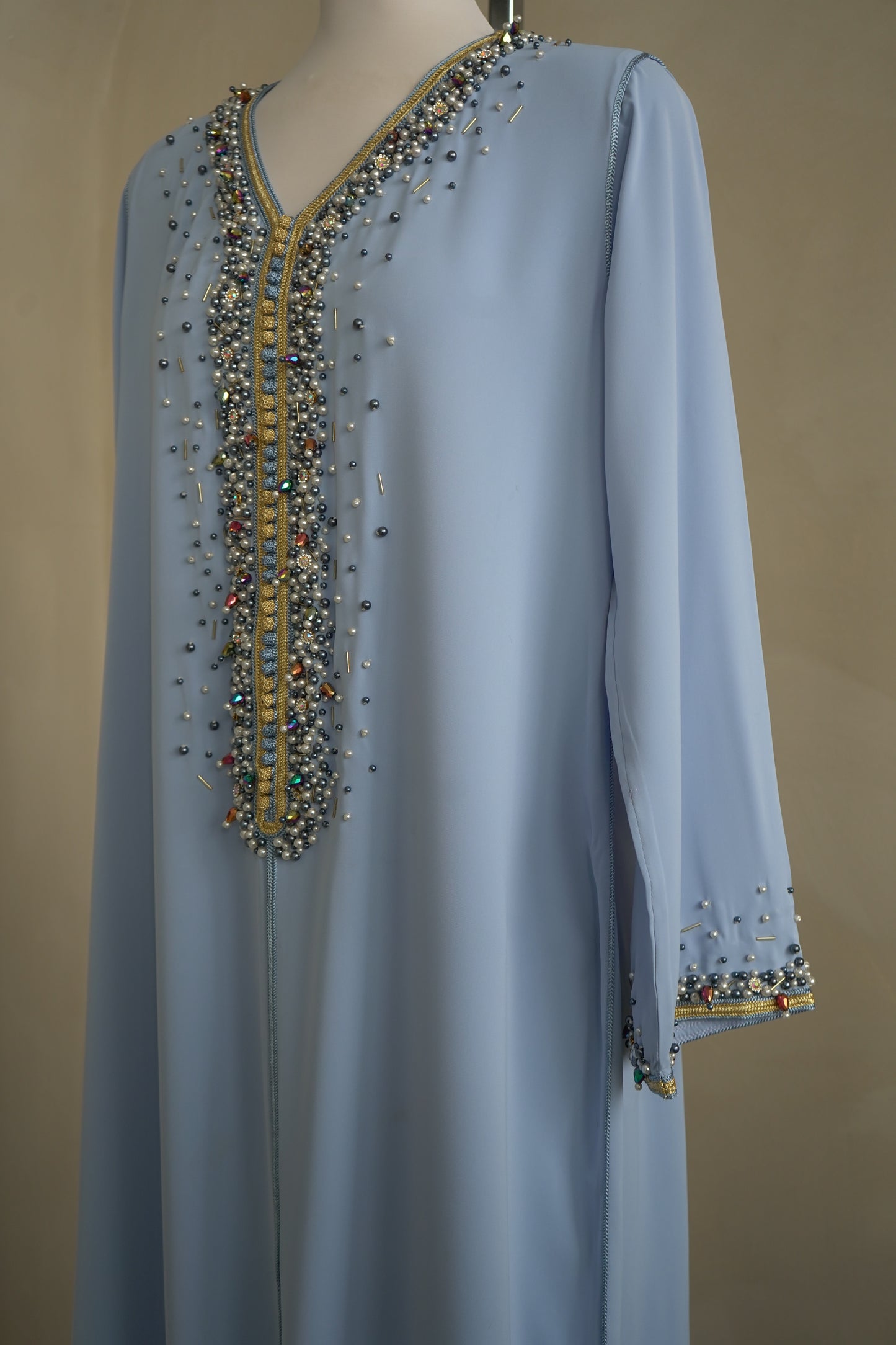 CAFTAN AMANDA BLEU