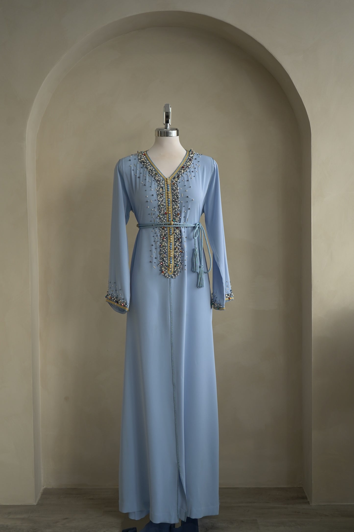 CAFTAN AMANDA BLEU