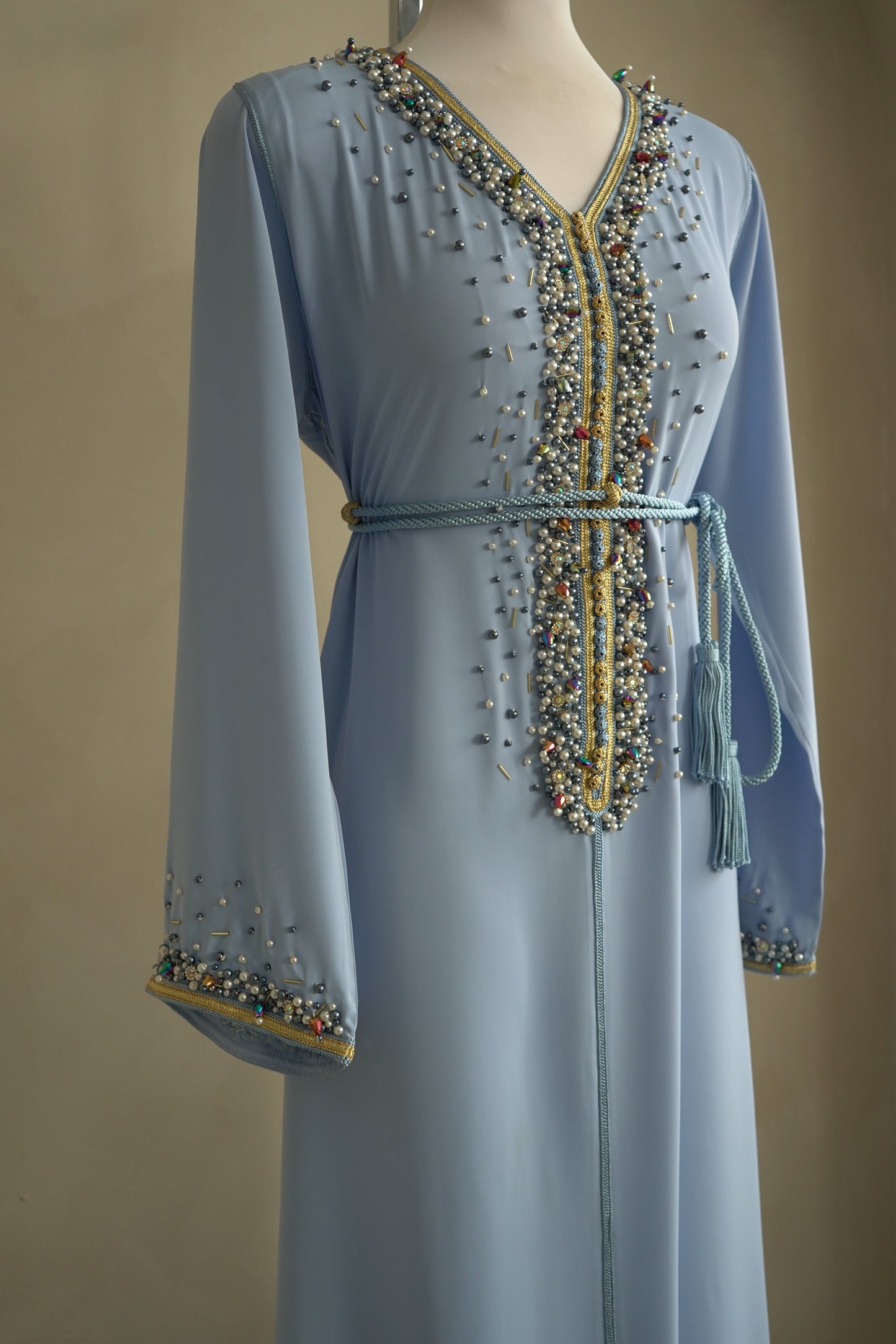 CAFTAN AMANDA BLEU