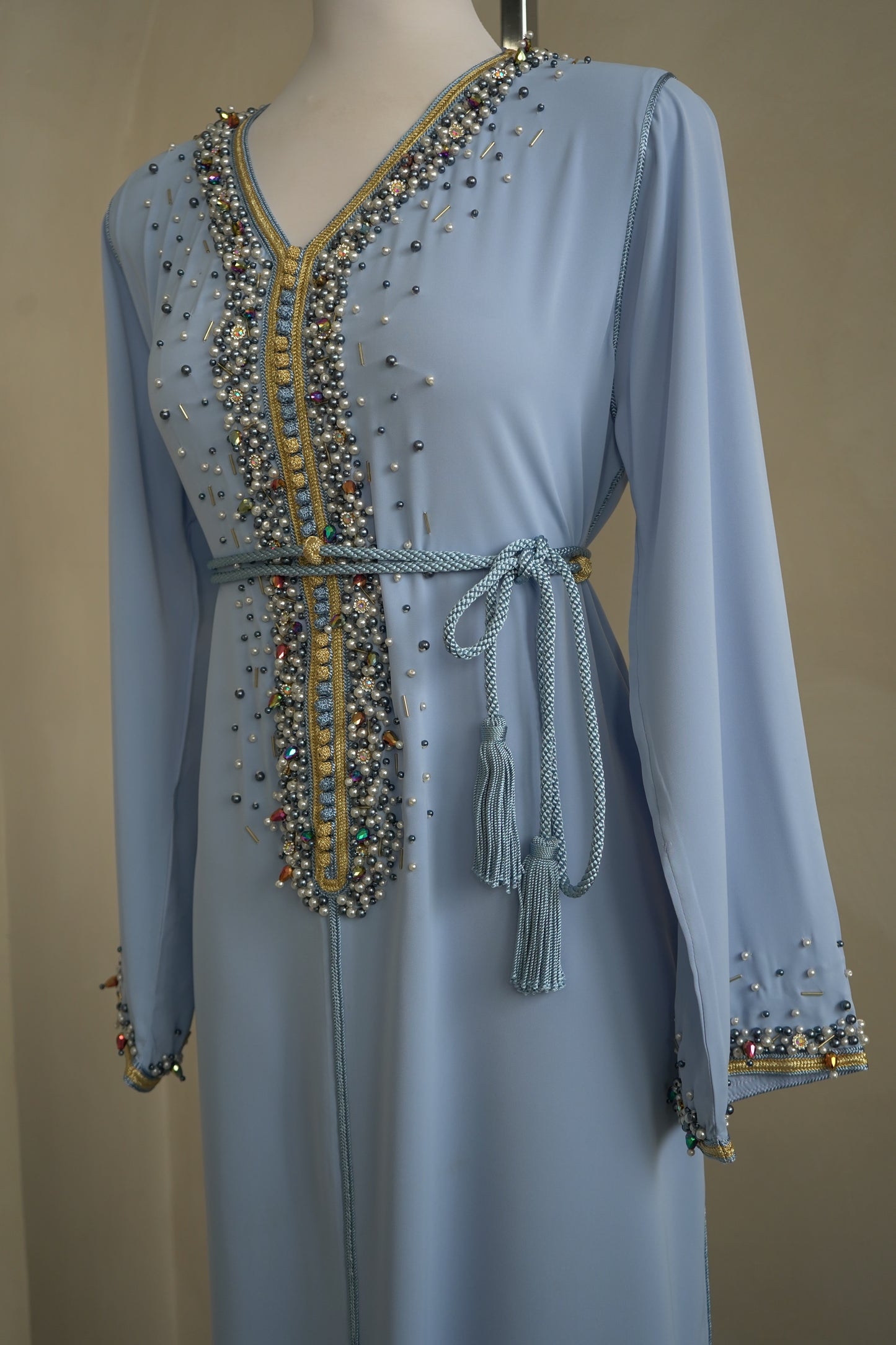 CAFTAN AMANDA BLEU